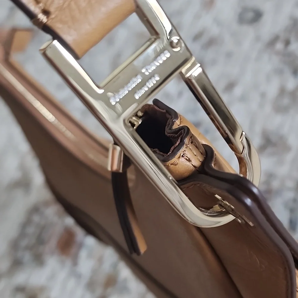 Samantha Thavasa Half Moon Leather Shoulder